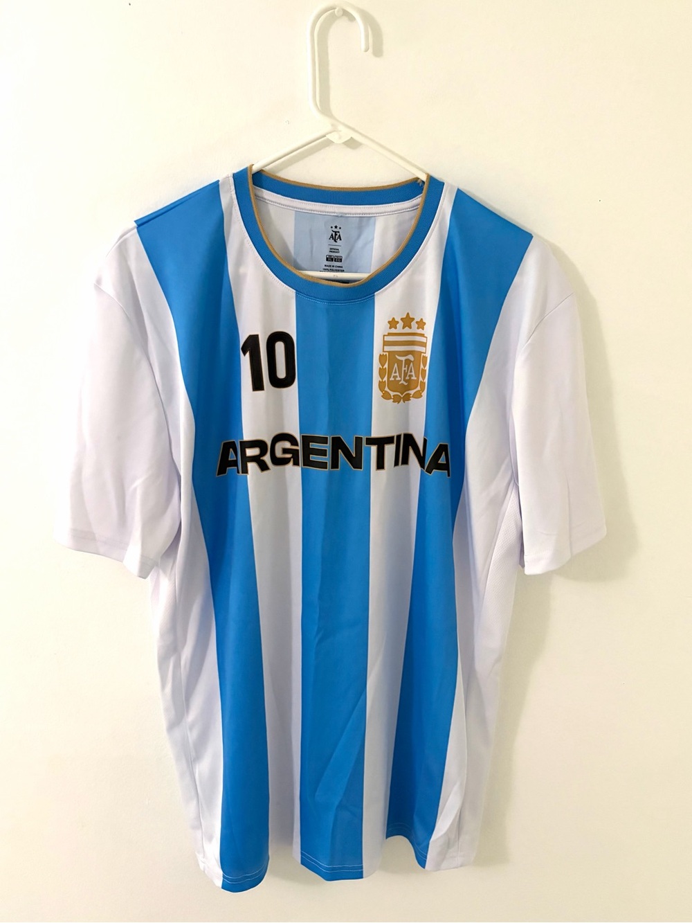 Replica AFA Argentina National Team Lionel Messi Jersey/Kit, Size: XL